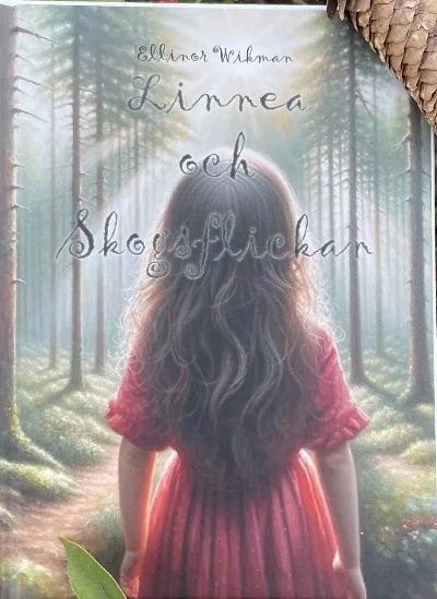 Omslaget till Linnea och Skogsflickan av Ellinor Wikman